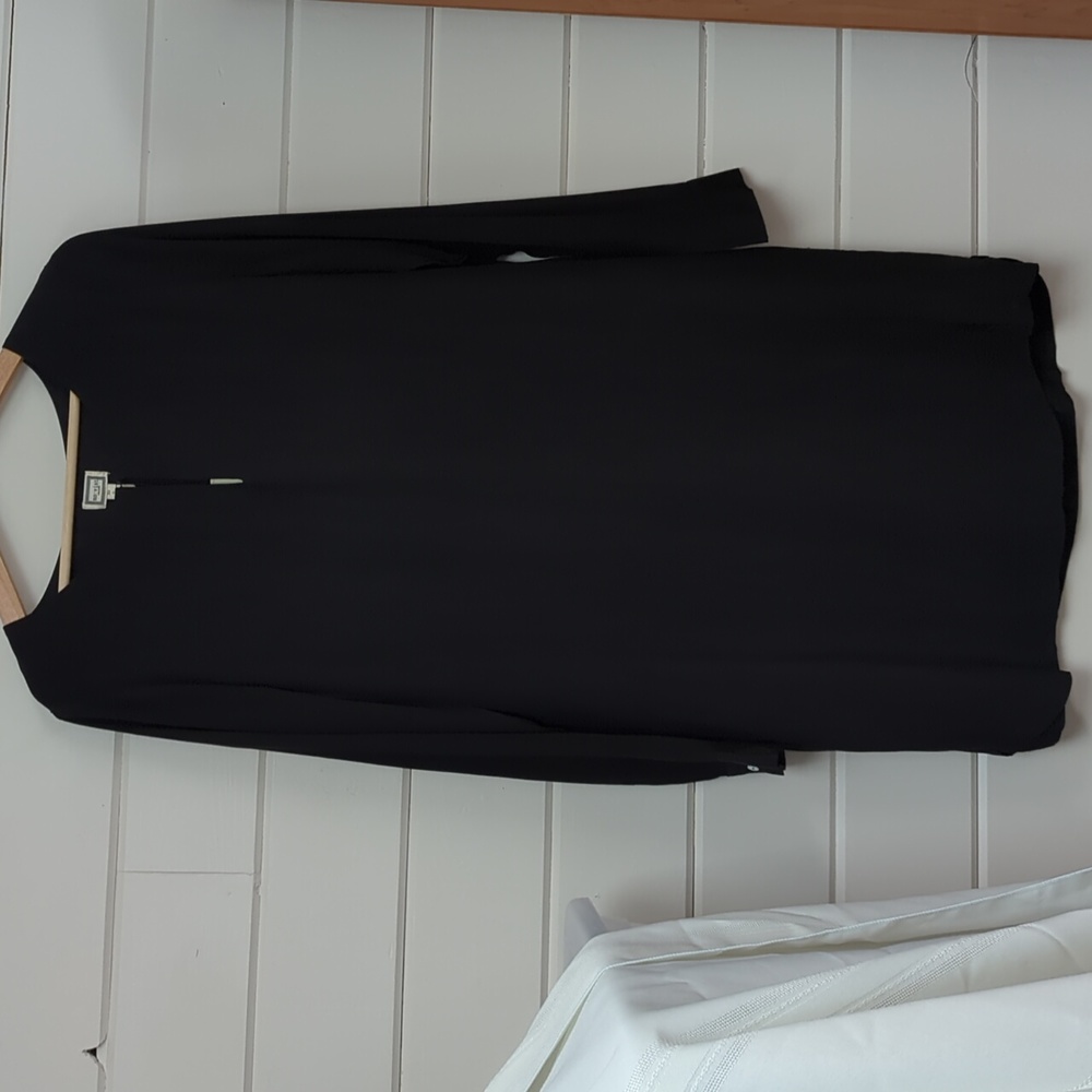 NWT,Black long sleeve dress,  size M